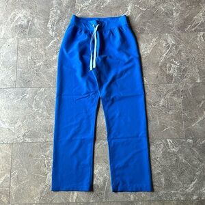 Figs Royal blue Livingston small scrub pants